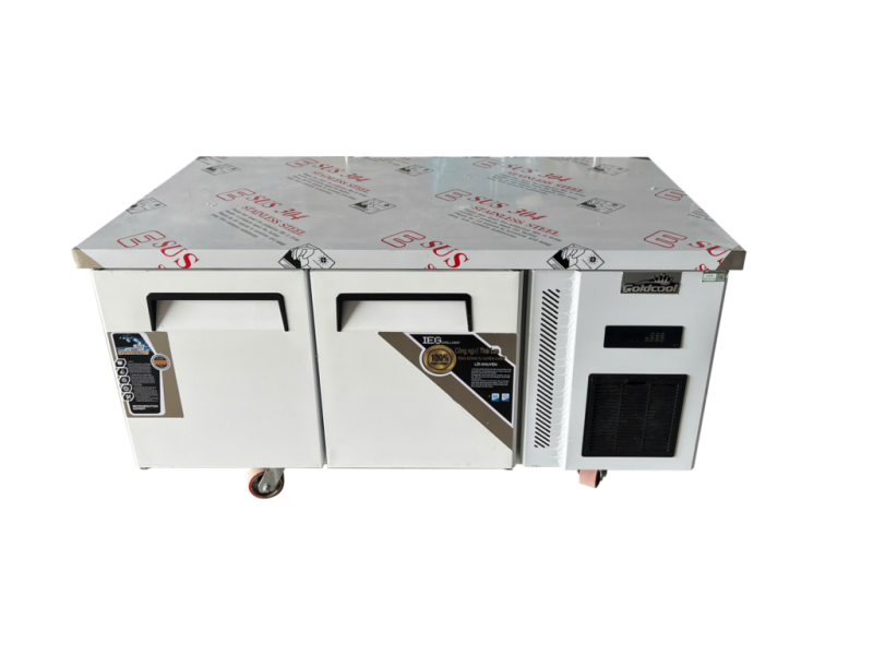 Tủ Đông Bàn Chặt GoldCool 1M5 ( Quạt Gió )